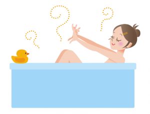入浴時に乾燥を防ぐにはお湯の温度に気を付ける